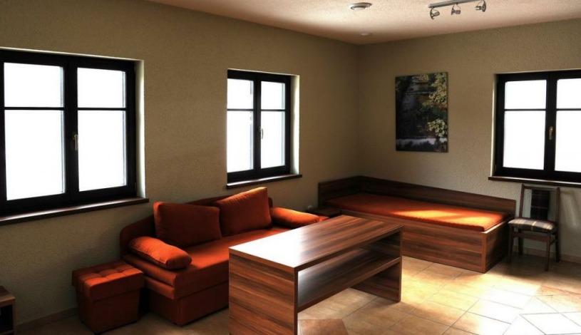 Restaurant a penzion v Gruntě Zlaté Hory - Třílůžkový pokoj, Čtyřlůžkový pokoj, Dvojlůžkový pokoj